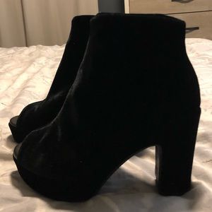 Cordani Peep Toe Platform Bootie